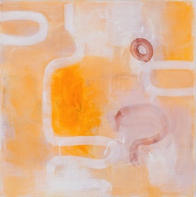 My Sunrise, akryl 2014, 110x110 cm, foto KOS My Sunrise, akryl 2014, 110x110 cm, foto KOS